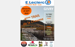 Trail de la CHAUME