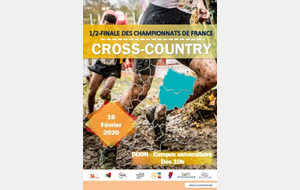 1/2 finale Championnats de France de cross - DIJON