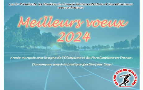 Meilleurs Vœux 2024