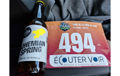 Thibus au Trail de la Croix du Dan