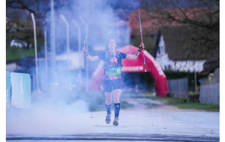 Première expérience sur trail long pour Anaïs !